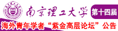 大吊尻逼视频免费观看南京理工大学第十四届海外青年学者紫金论坛诚邀海内外英才！